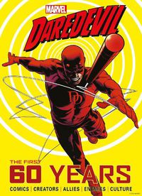 Cover image for Marvel's Daredevil: The First 60 Years