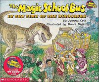 Cover image for The Magic School Bus in the Time of the Dinosaurs
