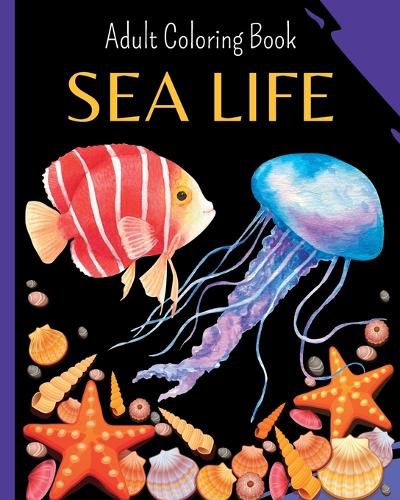 Cover image for SEA LIFE Mandala - Adult Coloring Book