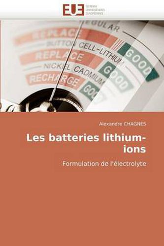 Cover image for Les Batteries Lithium-Ions