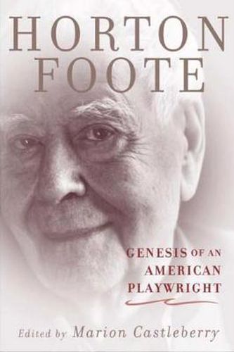 Cover image for Genesis of an American Playwright