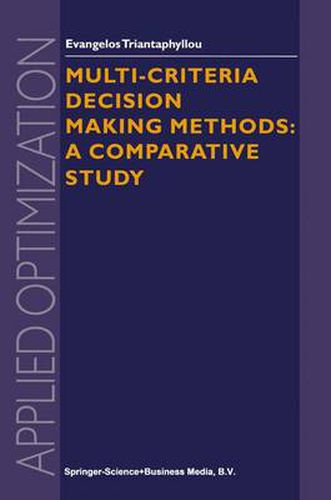 Cover image for Multi-criteria Decision Making Methods: A Comparative Study