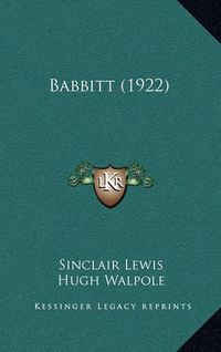 Cover image for Babbitt (1922)