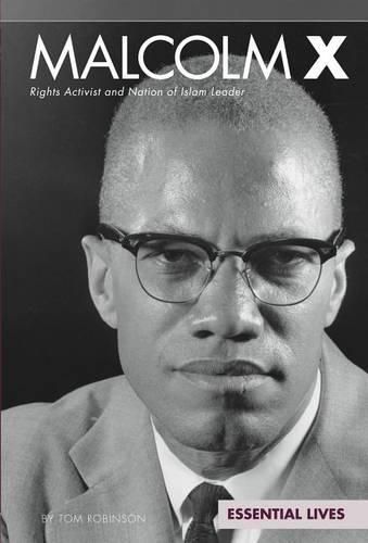 Cover image for Malcolm X: Rights Activist and Nation of Islam Leader