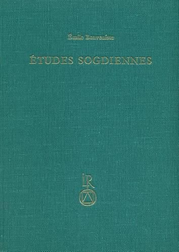 Cover image for Etudes Sogdiennes