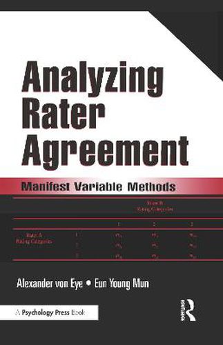 Cover image for Analyzing Rater Agreement: Manifest Variable Methods