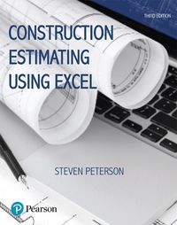 Cover image for Construction Estimating Using Excel