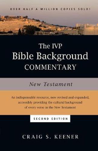 Cover image for The IVP Bible Background Commentary: New Testament