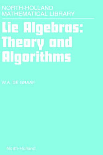 Cover image for Lie Algebras: Theory and Algorithms