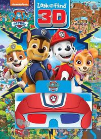 Cover image for Paw Patrol Look & Find 3D