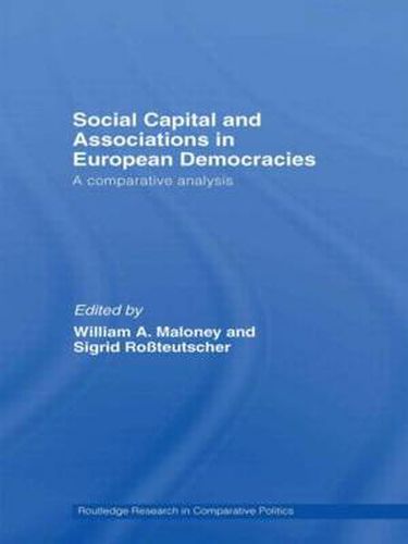 Cover image for Social Capital and Associations in European Democracies: A Comparative Analysis