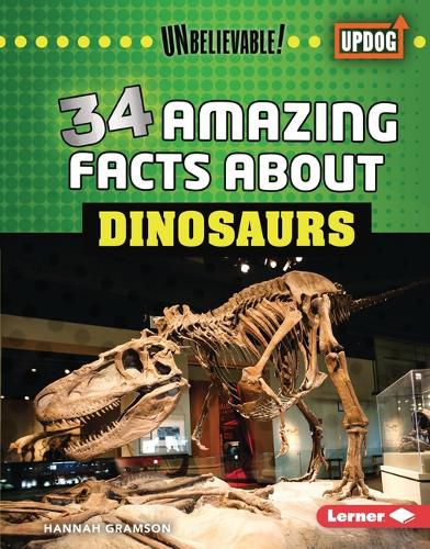 Cover image for 34 Amazing Facts about Dinosaurs