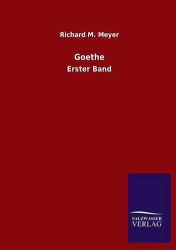 Cover image for Goethe