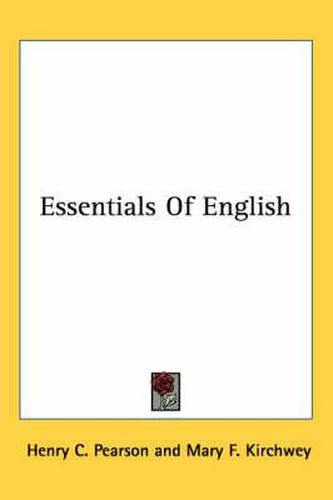 Cover image for Essentials of English