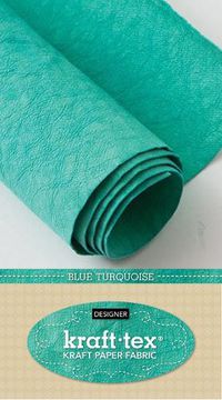 Cover image for kraft-tex (R) Designer, Blue Turquoise