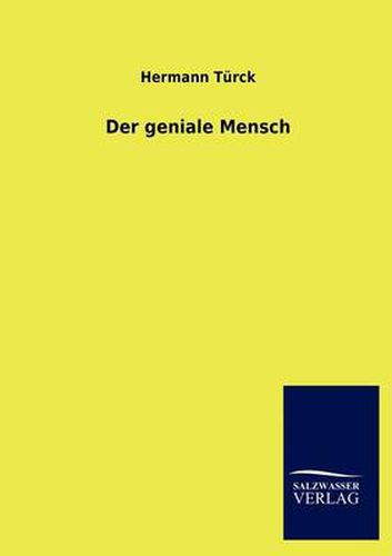 Cover image for Der geniale Mensch