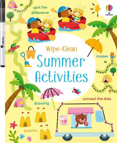 Cover image for Wipe-Clean Summer Activities