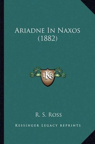 Cover image for Ariadne in Naxos (1882)