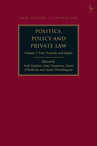 Cover image for Politics, Policy and Private Law