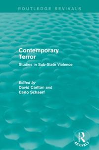 Cover image for Contemporary Terror: Studies in Sub-State Violence