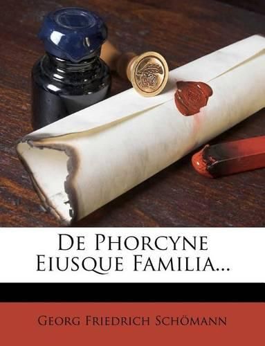 Cover image for de Phorcyne Eiusque Familia...