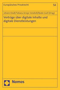 Cover image for Vertrage Uber Digitale Inhalte Und Digitale Dienstleistungen