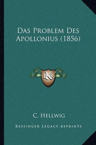 Das Problem Des Apollonius (1856)