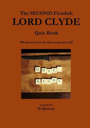 Cover image for THE Second Fiendish Lord Clyde Quiz Book