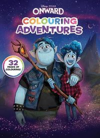 Cover image for Onward: Colouring Adventures (Disney-Pixar)