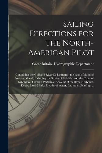 Sailing Directions for the North-American Pilot