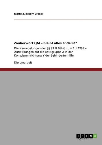 Cover image for Zauberwort Qm - Bleibt Alles Anders!?