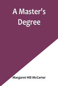 Cover image for A Master's Degree