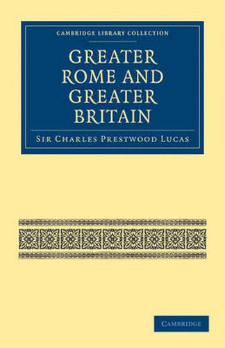 Cover image for Greater Rome and Greater Britain