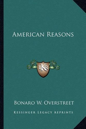 Cover image for American Reasons