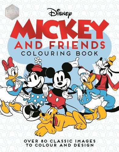 Cover image for Disney Mickey and Friends Colouring Book