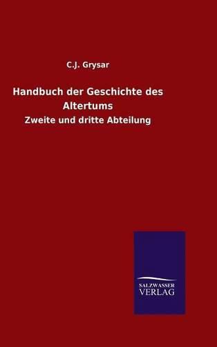 Cover image for Handbuch der Geschichte des Altertums