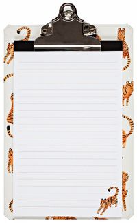 Cover image for Tiny Tigers Mini Clipboard