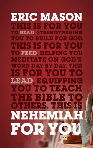 Cover image for Nehemiah For You: Strength to Build for God