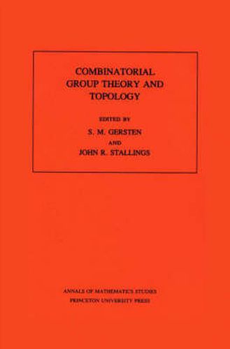 Cover image for Combinatorial Group Theory and Topology. (AM-111), Volume 111