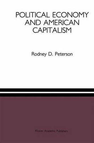 Cover image for Political Economy and American Capitalism