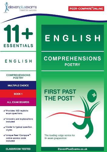 Cover image for 11+ Essentials English Comprehensions: Poetry Book 1
