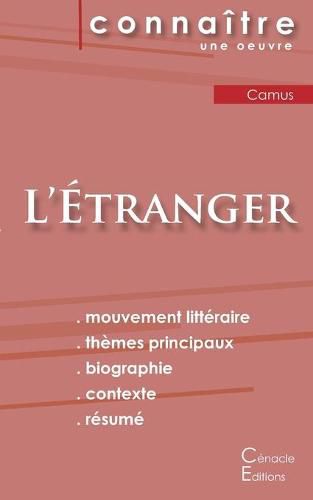 Cover image for Fiche de lecture L'Etranger de Albert Camus (analyse litteraire de reference et resume complet)