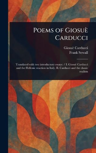 Cover image for Poems of Giosue Carducci