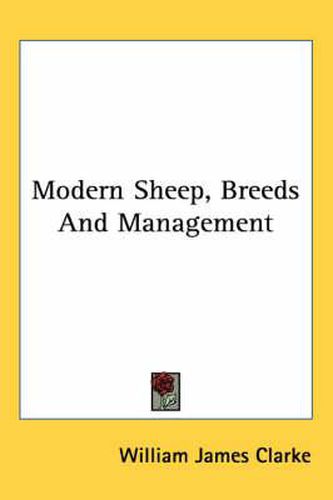 Cover image for Modern Sheep, Breeds and Management