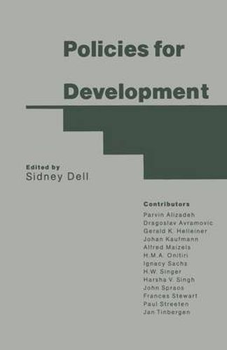 Cover image for Policies for Development: Essays in Honour of Gamani Corea
