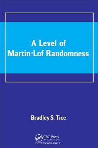 Cover image for A Level of Martin-Lof Randomness