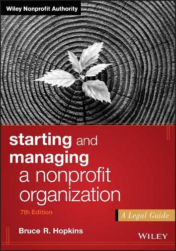 Starting and Managing a Nonprofit Organization: A Legal Guide