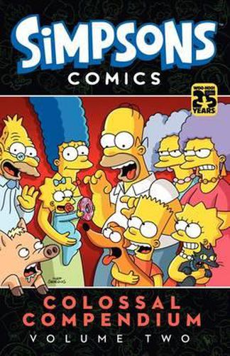 Cover image for Simpsons Comics Colossal Compendium, Volume 2