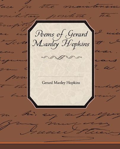 Cover image for Poems of Gerard Manley Hopkins