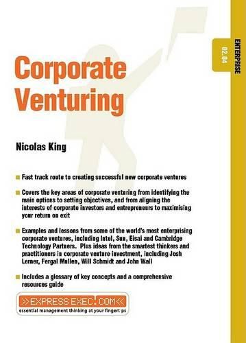 Cover image for Corporate Venturing